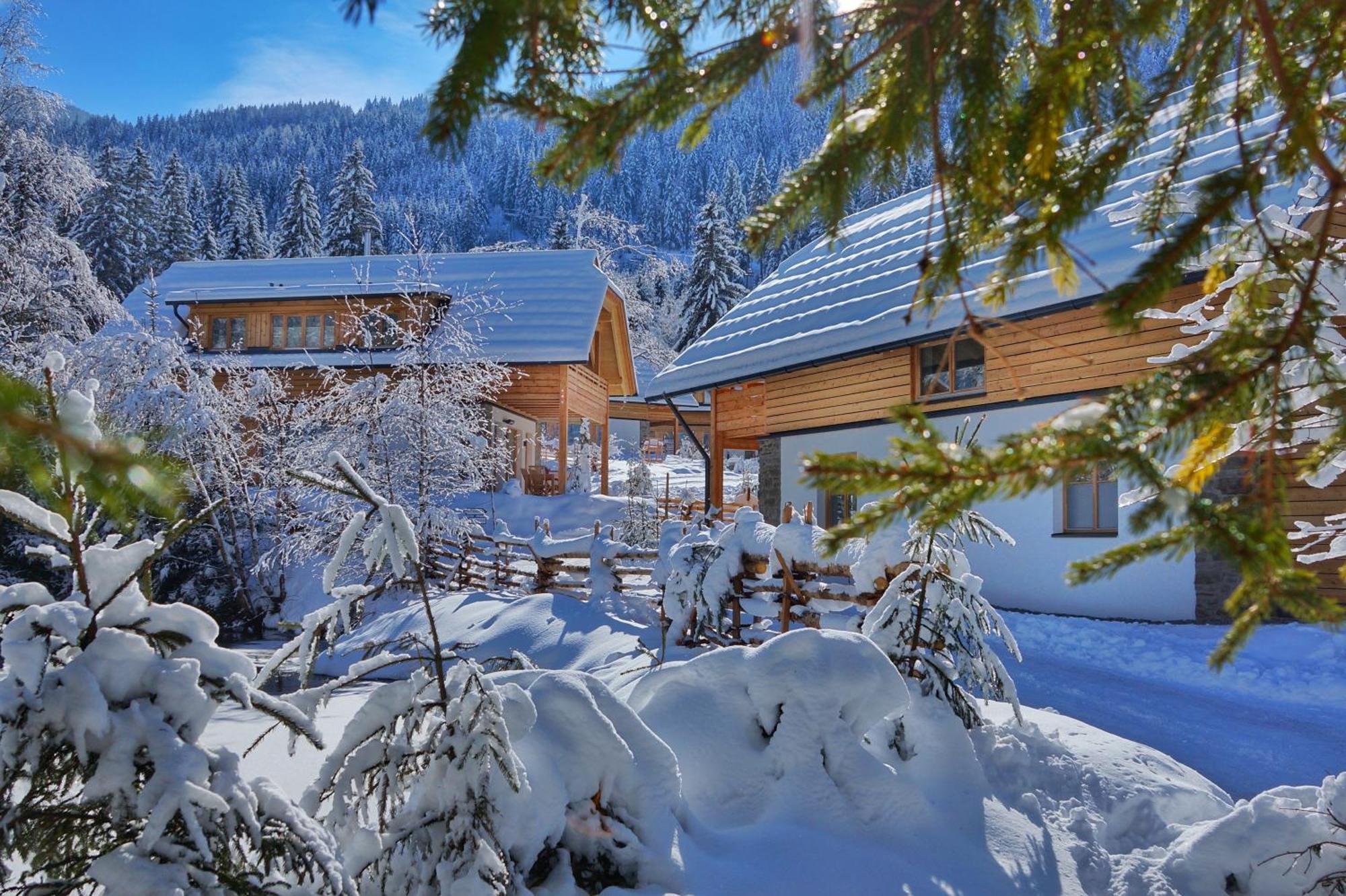 Trattlers Hof-Chalets Bad Kleinkirchheim Eksteriør billede