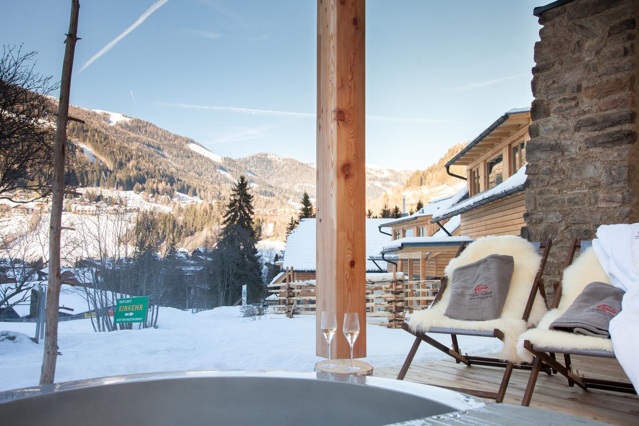 Trattlers Hof-Chalets Bad Kleinkirchheim Eksteriør billede